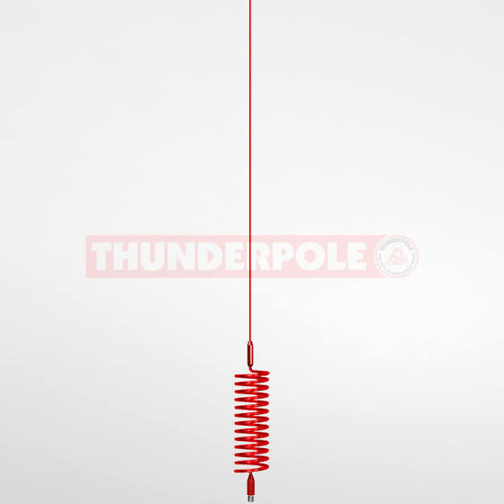 Red Thunderpole CB Aerial